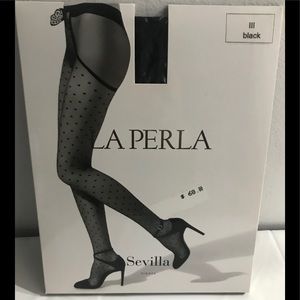 La Perla sexy black hosiery